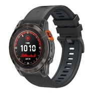 Silikonski remen za sat Garmin Enduro 3 - crni
