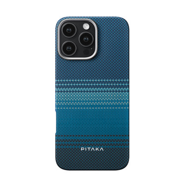 Premium maska Pitaka "Tactile Woven MagEZ 5" za iPhone 16 Pro - moonrise