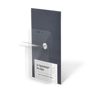 Optishield® Skin zaštitna folija za iPhone 14 Pro (2-pack) Optishield® Skin zaštitna folija za iPhone 14 Pro (2-pack)