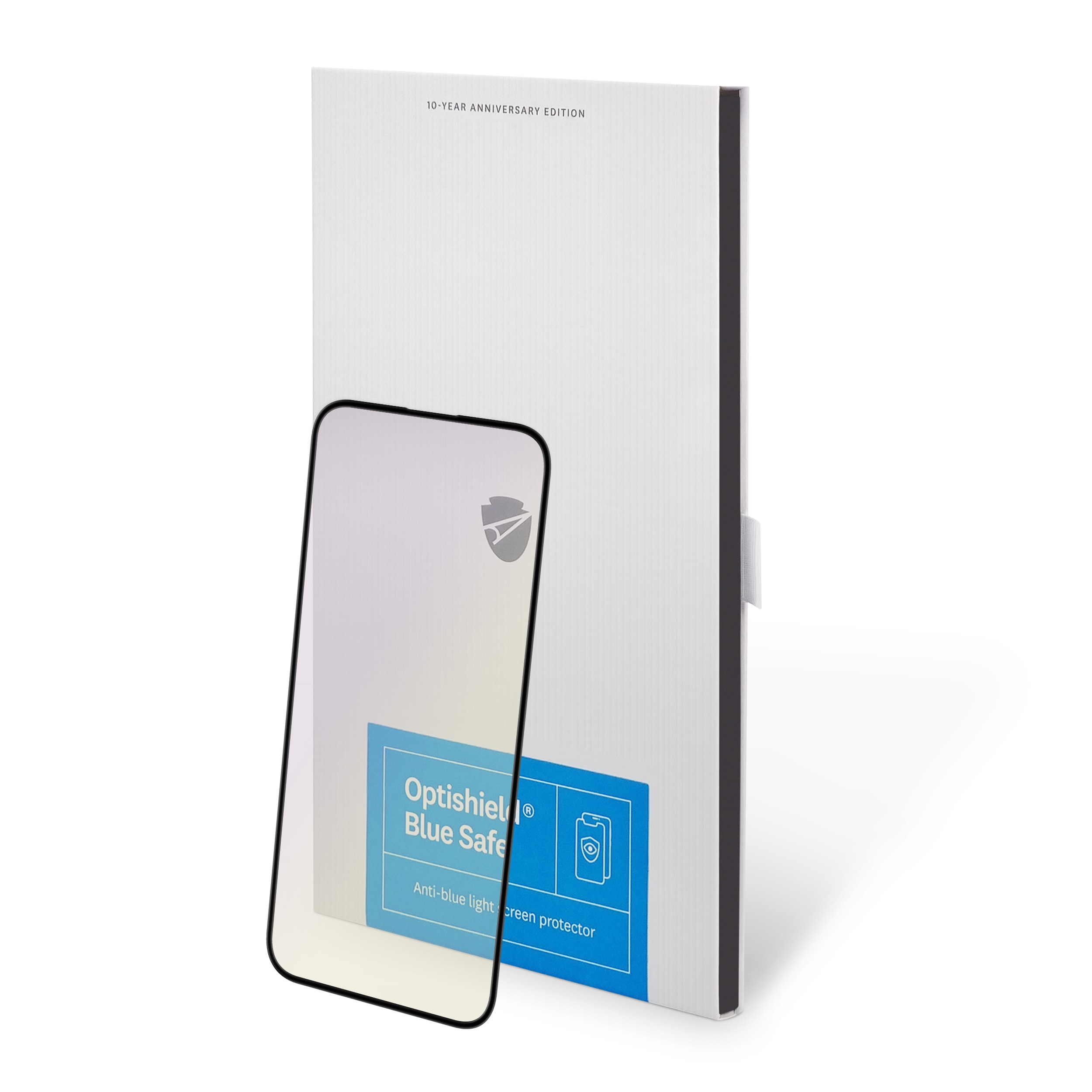 Optishield® Blue Safe 3D Full Body zaštitno staklo sa zaštitom za oči za iPhone 16 Plus