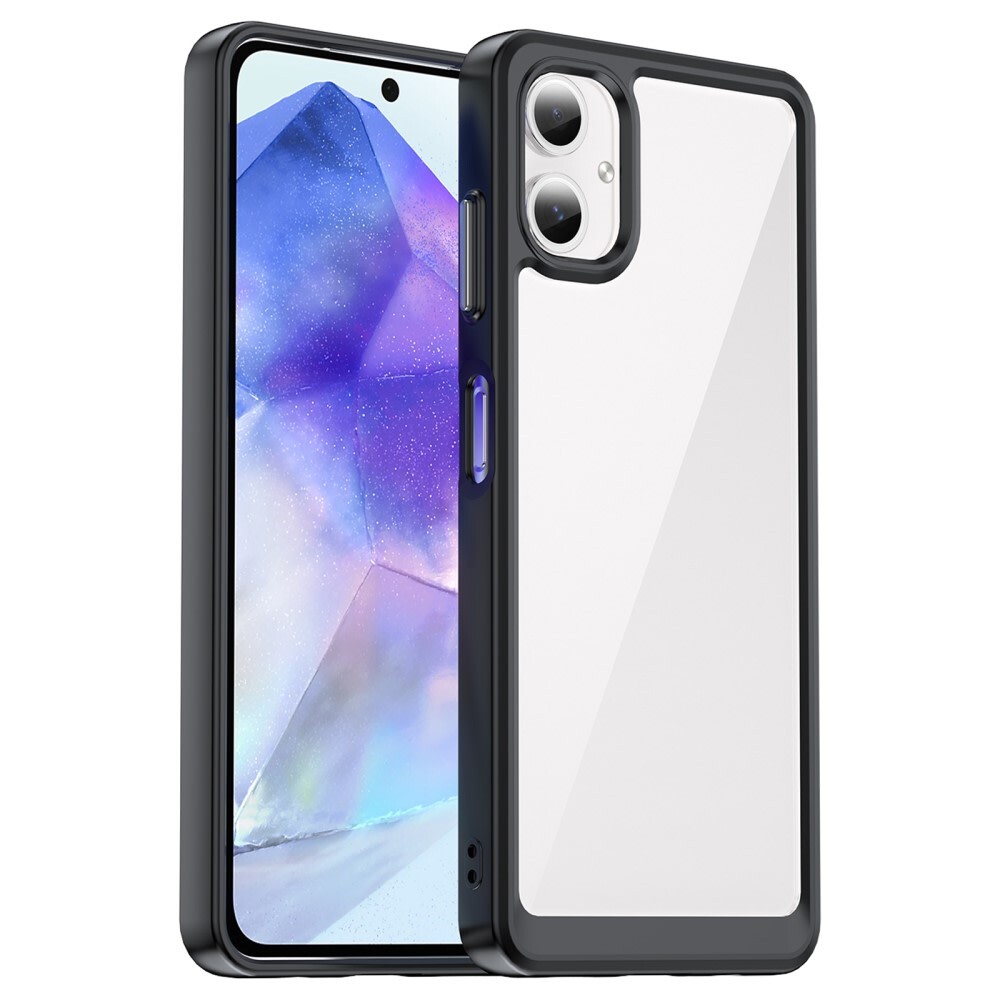 Hibridna maska "Frame Shield" za Samsung Galaxy A06 - crna