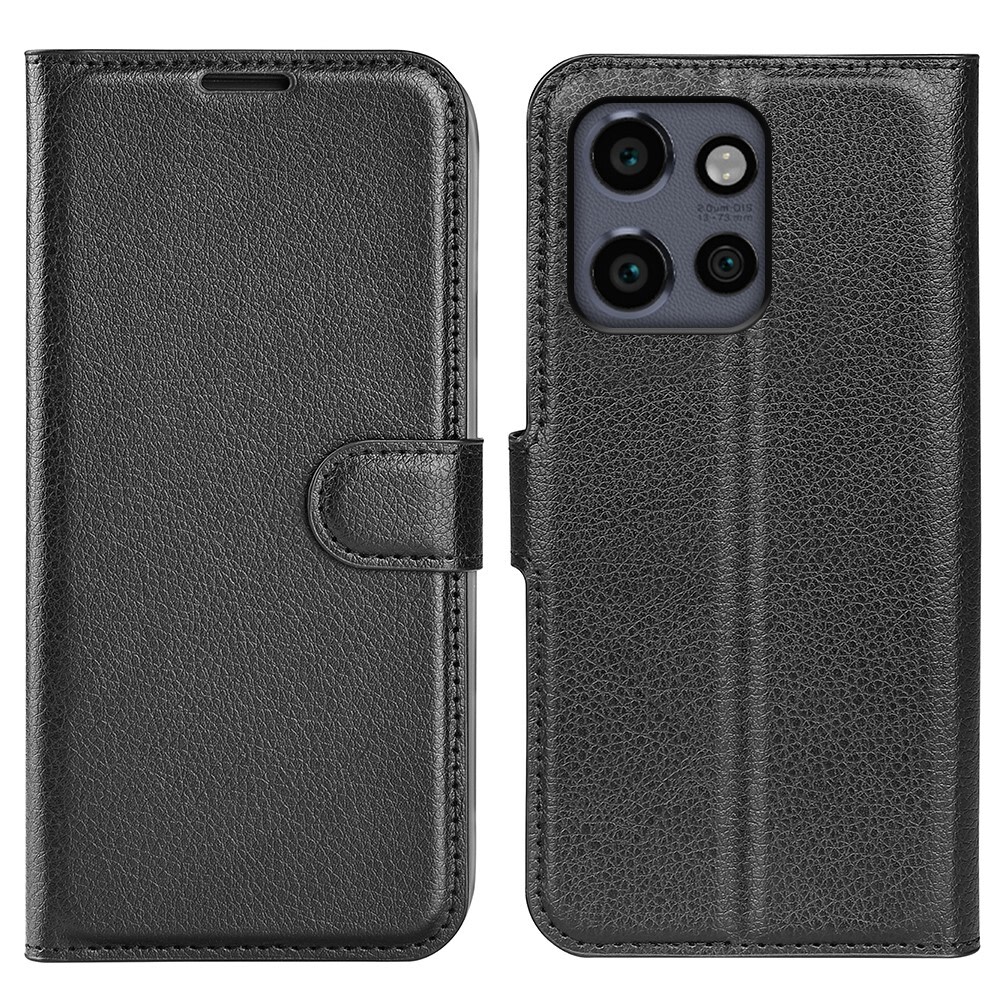 Torbica "Litchi" za Motorola Edge 50 Neo - crna