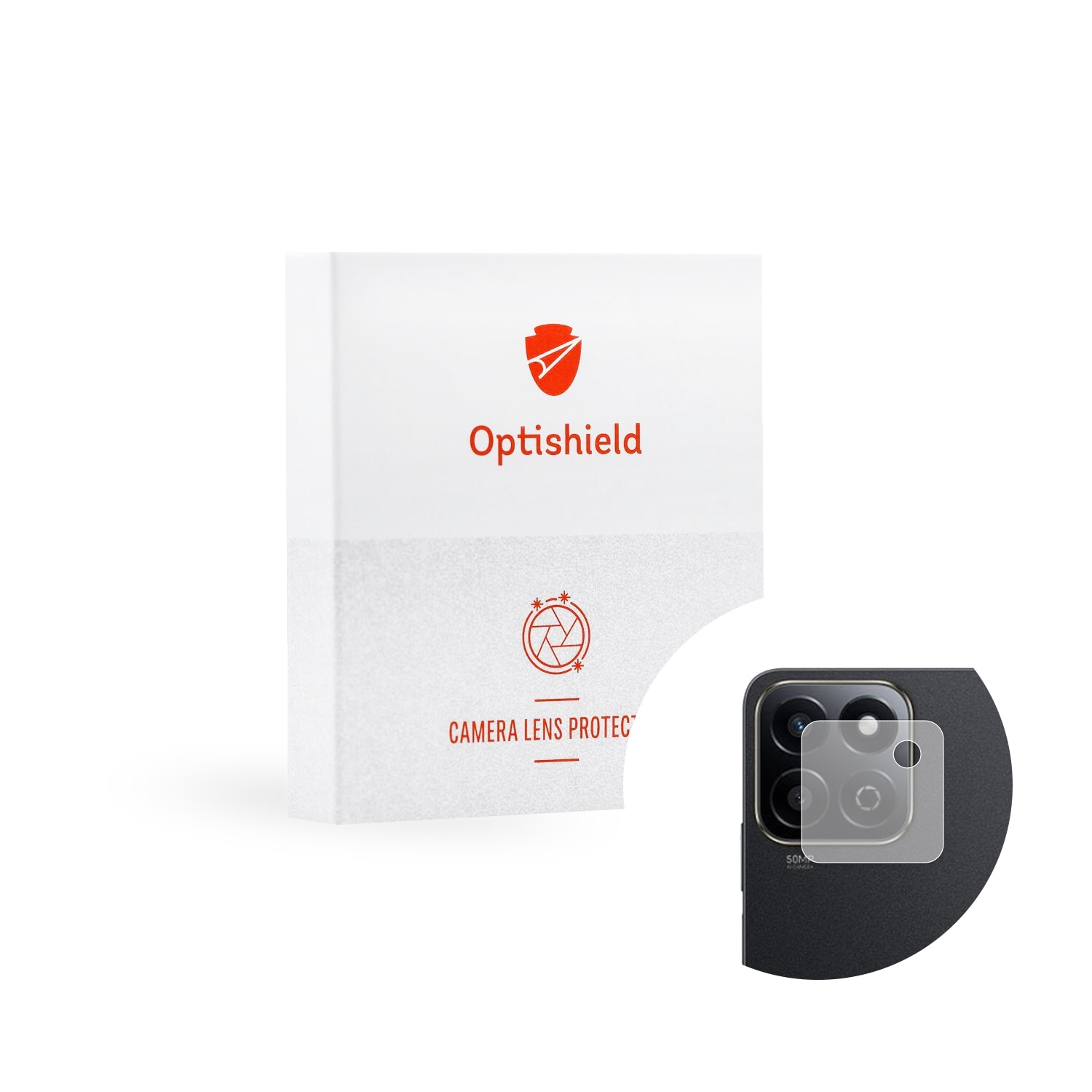 Visokokvalitetno zaštitno staklo za zadnju kameru za Honor 200 Smart Optishield Pro
