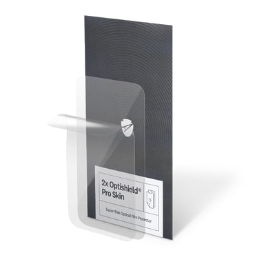 Optishield® Skin zaštitna folija za iPhone 16 (2-pack) Optishield® Skin zaštitna folija za iPhone 16 (2-pack)