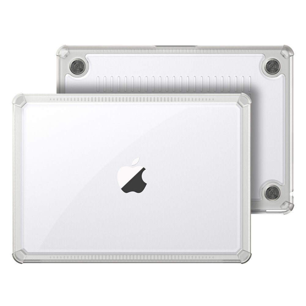Premium maska Dux Ducis LCGM s pojačanim rubovima za MacBook Pro 13" (A1706, A1708, A1989, A2159, A2251, A2289, A2338) - prozirna
