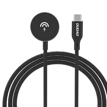 Bežična punjačka stanica Dudao "A12C" za Apple Watch satove - USB-C 2.5W - 1.2m - crna Bežična punjačka stanica Dudao "A12C" za Apple Watch satove - USB-C 2.5W - 1.2m - crna