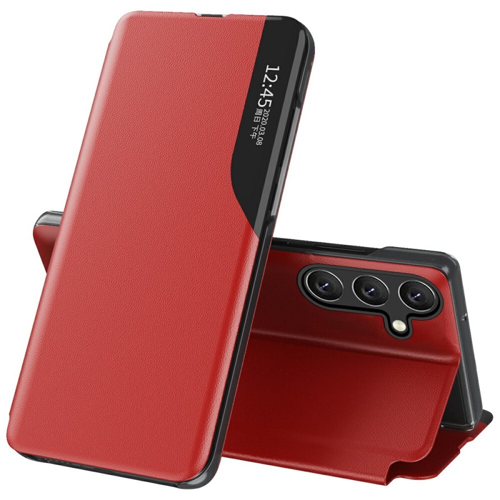 Torbica "Edge View" za Samsung Galaxy Galaxy S25 Plus - crvena
