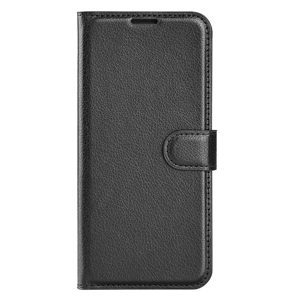 Torbica "Litchi" za Samsung Galaxy S25 Plus - crna