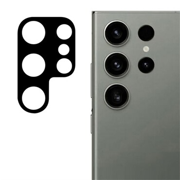 Full body zaštitno staklo za zadnju kameru za Samsung Galaxy S25 Ultra - crno