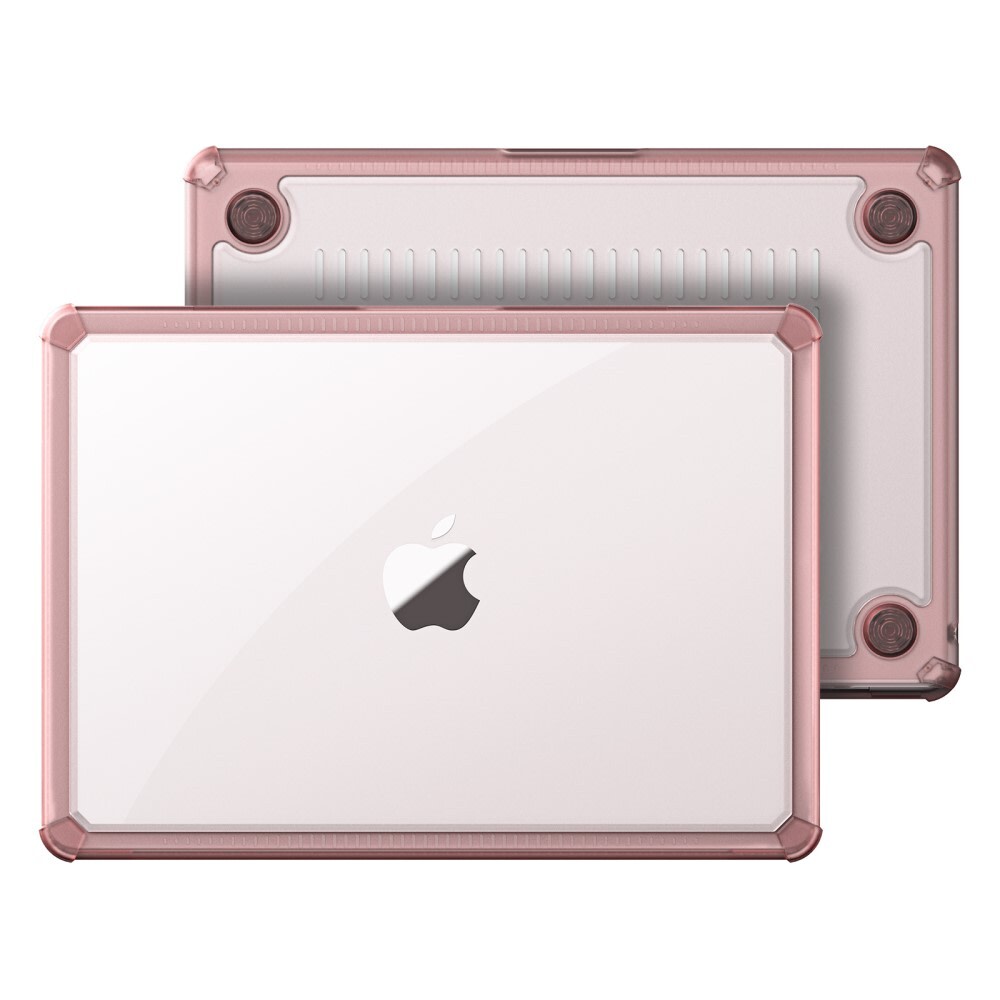 Premium maska Dux Ducis LCGM s pojačanim rubovima za MacBook Air 13" (A1932, A2179, A2337) - roza