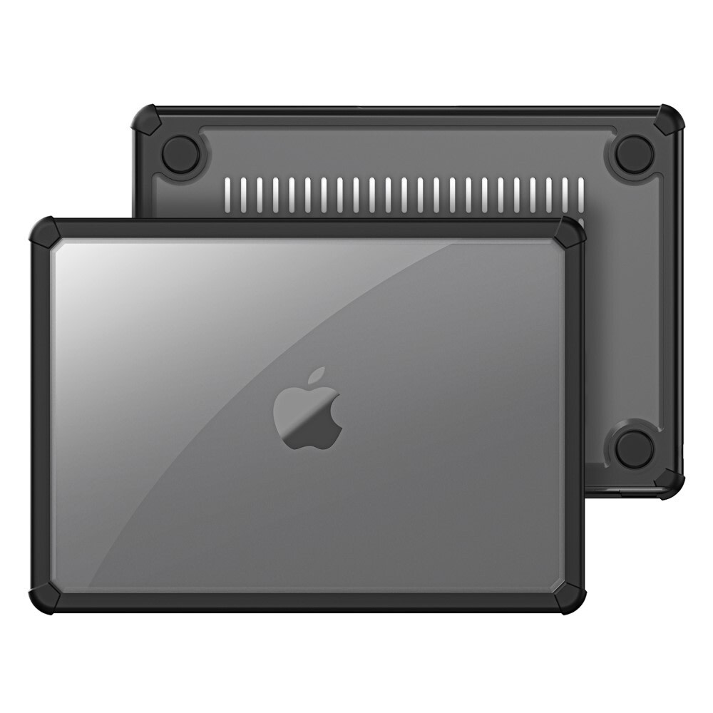 Premium maska Dux Ducis LCGM s pojačanim rubovima za MacBook Pro 13" (A1706, A1708, A1989, A2159, A2251, A2289, A2338) - crna