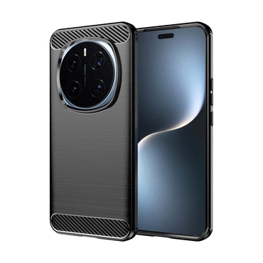 TPU gel maska "Brushed Carbon" za Honor Magic7 Pro - crna