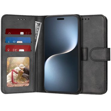 Torbica Techsuit "Diary Book" za Honor Magic7 Pro - crna