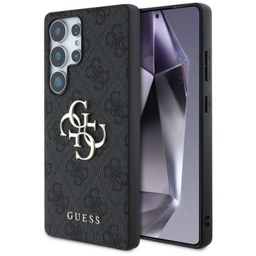 Originalna tvrda TPU maska Guess "4G Big Metal Logo" za Samsung Galaxy S25 Ultra - black