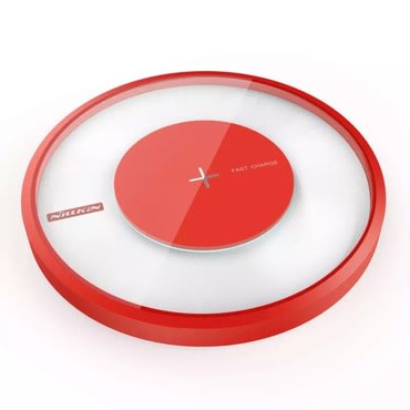 Premium bežična QI postaja za punjenje Nillkin"Magic Disk 4" 10W Fast Charge - crvena Premium bežična QI postaja za punjenje Nillkin"Magic Disk 4" 10W Fast Charge - crvena
