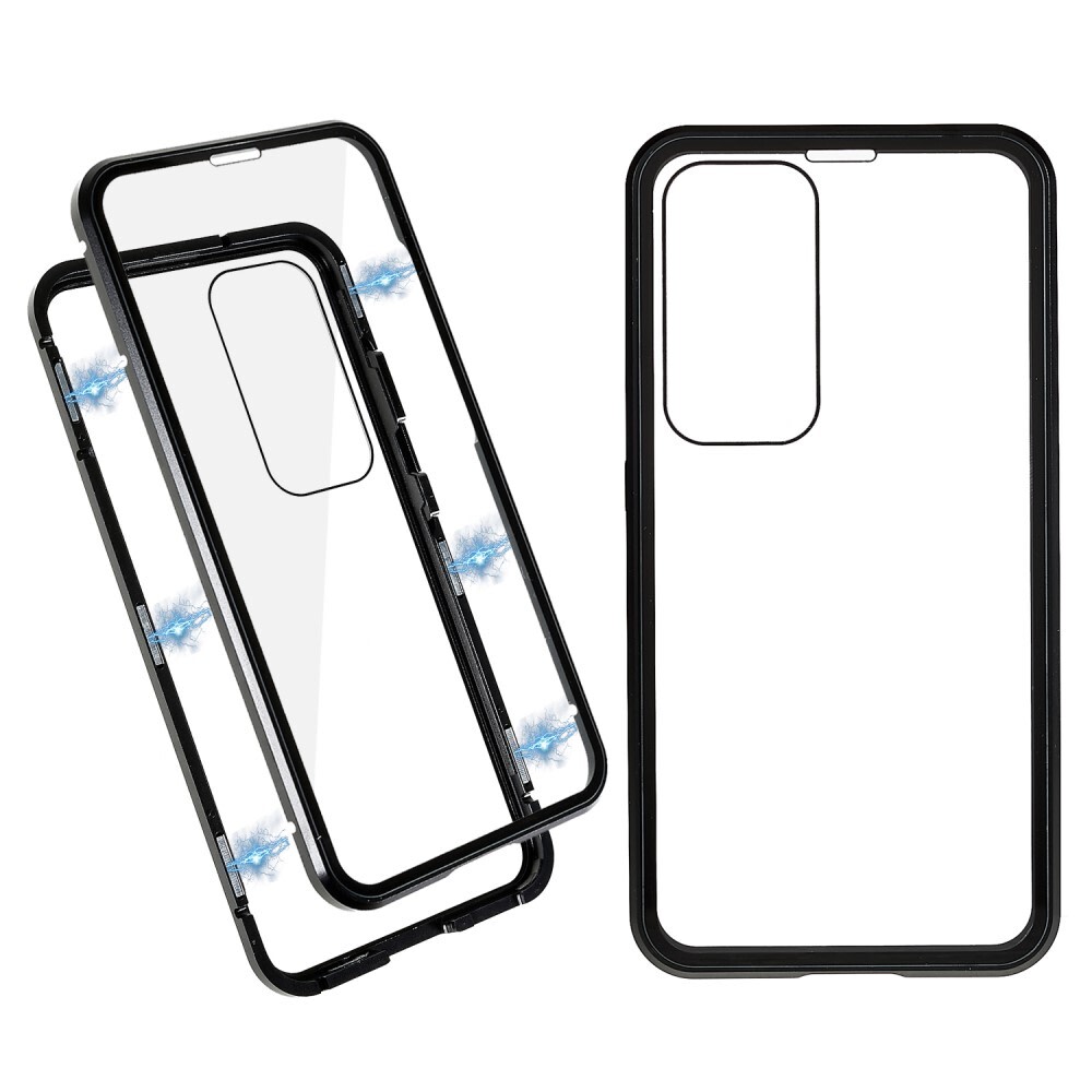Magnetna Full-body maska "Stronghold" za Samsung Galaxy S25 Plus - crna