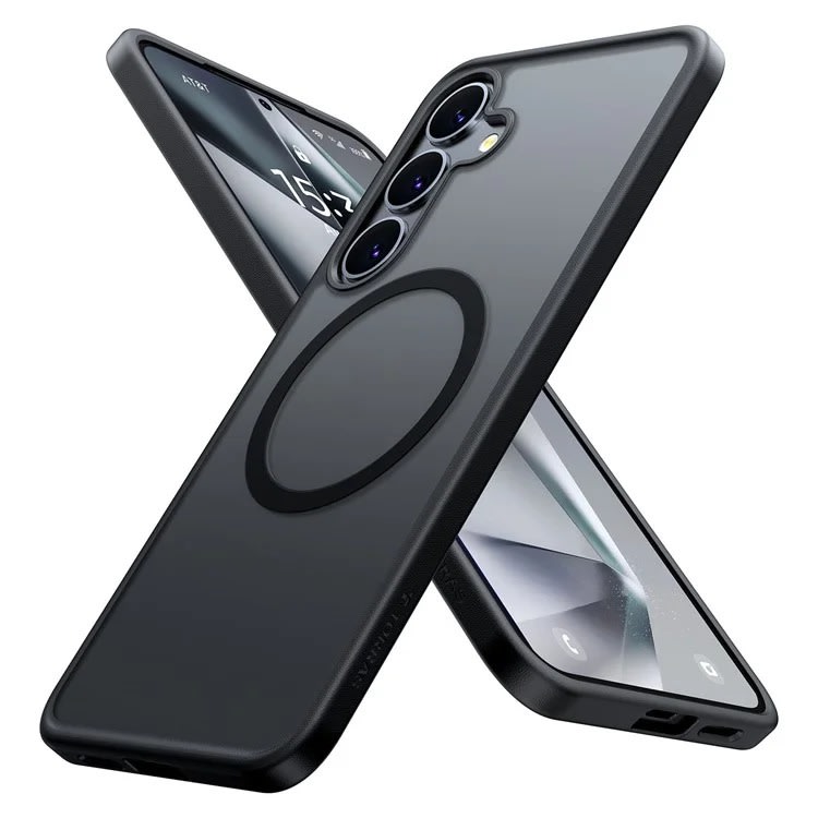 Premium maska Torras "Guardian Magnetic" za Samsung Galaxy S25 Plus - crna