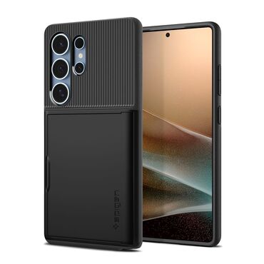 Maska Spigen "Slim Armor CS" za Samsung Galaxy S25 Ultra - black