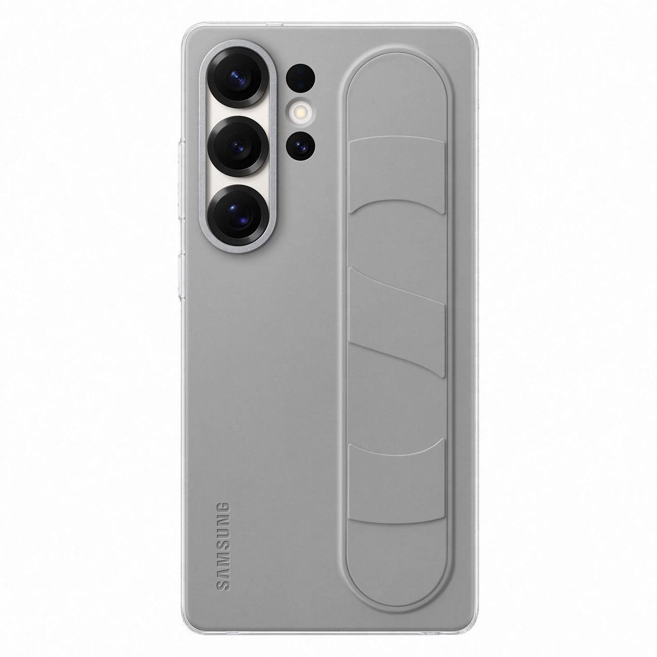 Originalna torbica "Silicone Grip Cover" za Samsung Galaxy S25 Ultra - crna