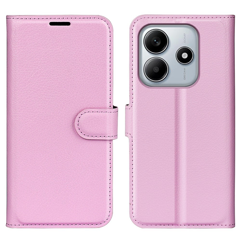 Torbica "Litchi" za Xiaomi Redmi Note 14 5G - roza