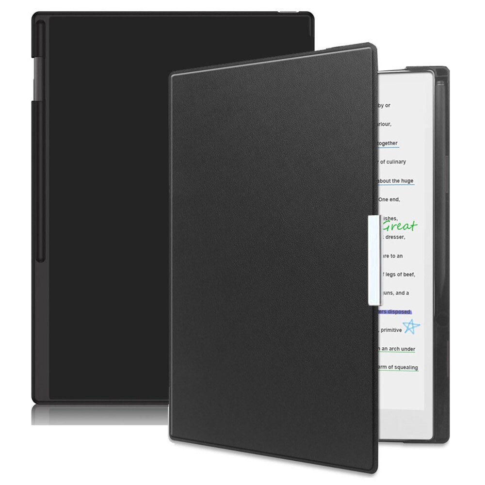 Moderna torbica "Elegant Leather" za reMarkable Paper Pro od umjetne kože - crna