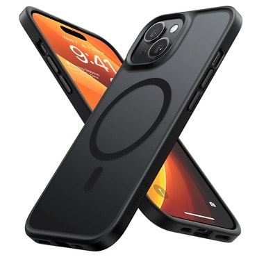 Premium maska Torras "Guardian Magnetic" za iPhone 15 - crna