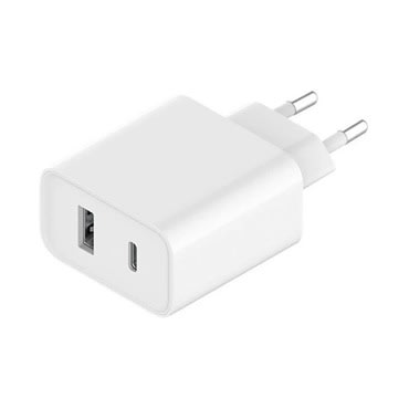 Originalni zidni punjač  Xiaomi "BHR4996GL" 33W PD s USB-A i USB -C izlazima - bijeli Originalni zidni punjač  Xiaomi "BHR4996GL" 33W PD s USB-A i USB -C izlazima - bijeli