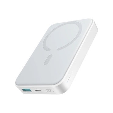 Power bank Joyroom W020 20W 10000mAh MagSafe + USB-C - USB-C za bežično punjenje - white Power bank Joyroom W020 20W 10000mAh MagSafe + USB-C - USB-C za bežično punjenje - white