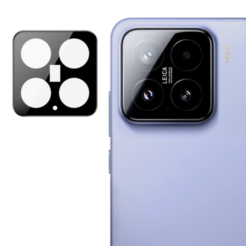 Full body zaštitno staklo za zadnju kameru za Xiaomi 15 - crno