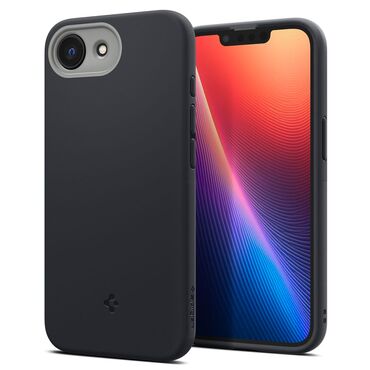 Maska Spigen "Nano Pop Mag za iPhone 16e - black sesame