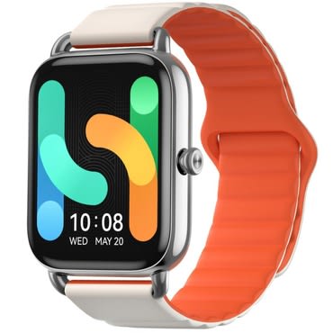 Pametni sat Xiaomi Haylou RS4 Plus LS11 - sportsko elegantni sat s Retina AMOLED HD zaslonom - srebrni