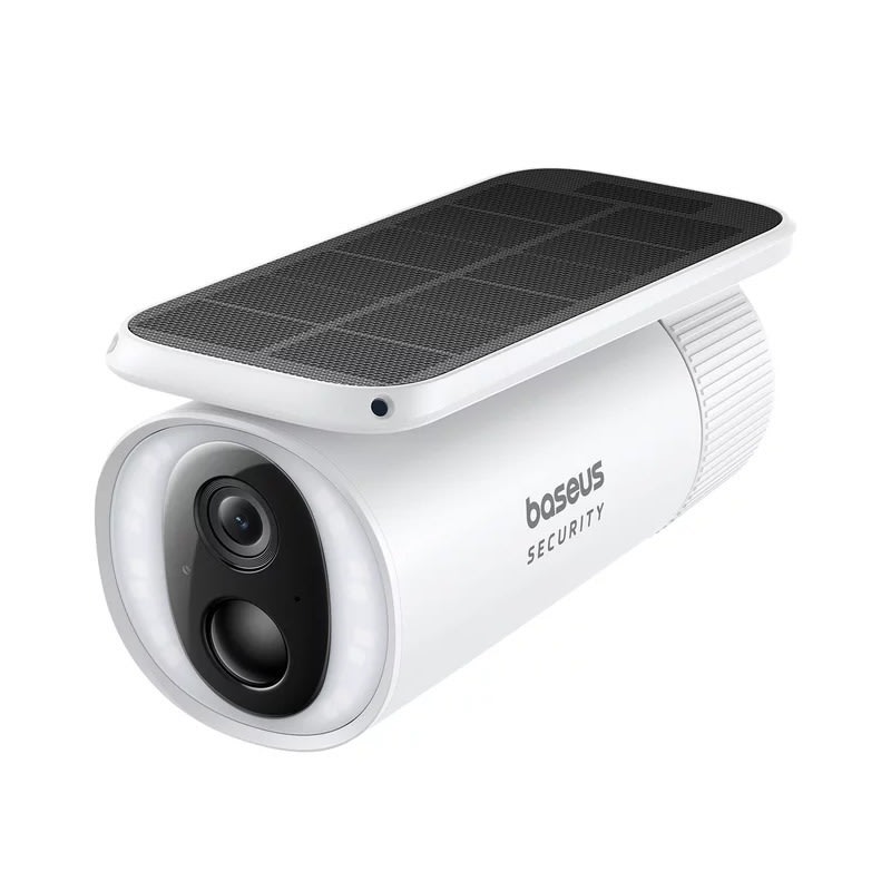 Vanjska nadzorna kamera Baseus Solar Security S1 - WIFI kamera sa solarnim panelom, 2K rezolucijom slike i prepoznavanjem kretanja pomoću umjetne inteligencije