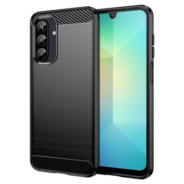 TPU gel maska  "Brushed Carbon" za Samsung Galaxy A26 -  crna