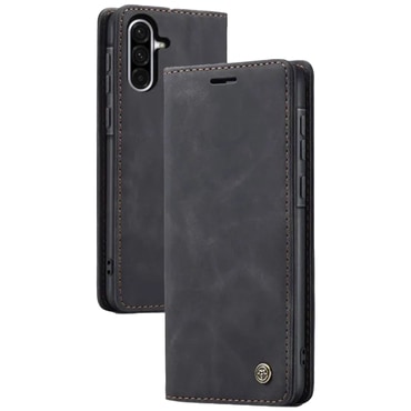 Torbica  CaseMe MagFlip za Samsung Galaxy A36 s najvišom razinom zaštite i samostalnim magnetnim zatvaranjem - smooth black