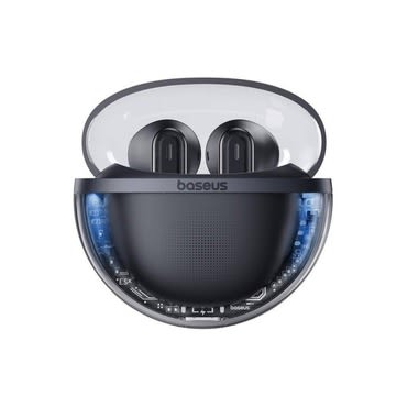 Bežične slušalice Baseus Bowie E5x  s gaming načinom, 60ms latencijom i uklanjanjem šumova pomoću umjetne inteligencije - crne