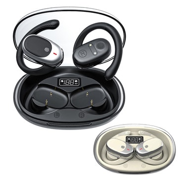 HIT 2025: Slušalice za uši FitSonic - otvorene Bluetooth 5.3 sportkse slušalice s prilagodljivom sponkom i snažnim basovima HIT 2025: Slušalice za uši FitSonic - otvorene Bluetooth 5.3 sportkse slušalice s prilagodljivom sponkom i snažnim basovima