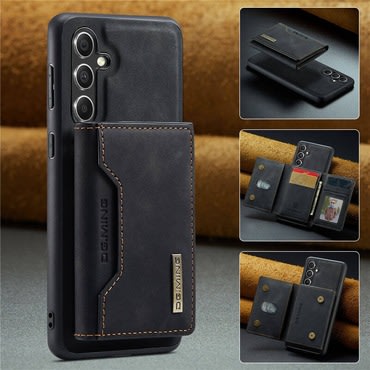 Maska za Samsung Galaxy A56 CaseMe DG.MING MAG s magnetnim novčanikom - pulse black