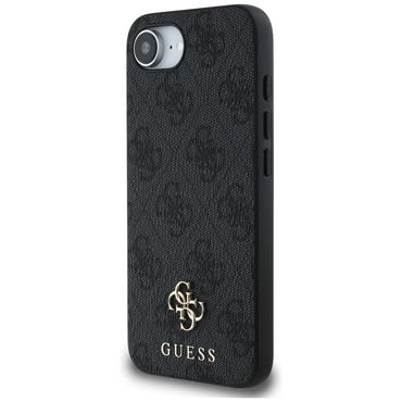 Originalna maska Guess "4G Classic Magsafe" za iPhone 16e - crna
