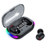 Bežične Bluetooth slušalice ClearPulse RGB - TWS slušalice sBluetooth stereo zvukom i brzim punjenjem - aura black