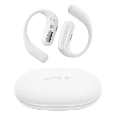 Ear-Hook sportske bežične slušalice AceFast "AceFit Air" s najnovijom BT verzijom 5.4 i NC tehnologijom - bijele Ear-Hook sportske bežične slušalice AceFast "AceFit Air" s najnovijom BT verzijom 5.4 i NC tehnologijom - bijele