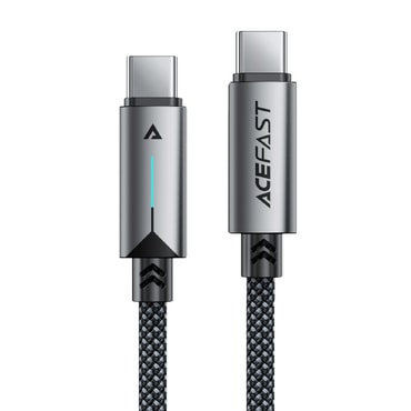 Pleteni USB-C u USB-C kabel za punjenje i prijenos podataka Acefast "C19" za brzo punjenje 60W - 1.2m - crni Pleteni USB-C u USB-C kabel za punjenje i prijenos podataka Acefast "C19" za brzo punjenje 60W - 1.2m - crni