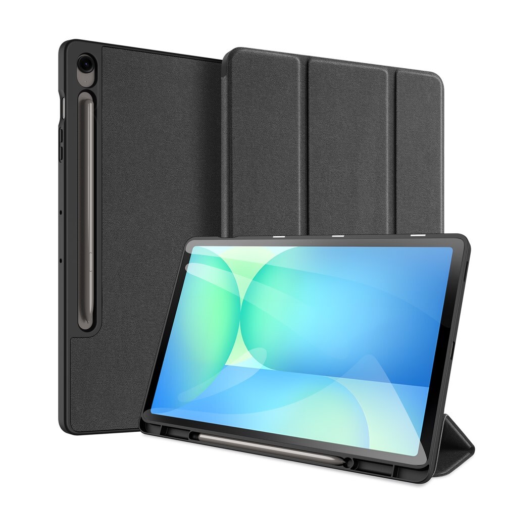 Torbica "Skin Domo" za Samsung Galaxy Tab S10 FE Plus - crna