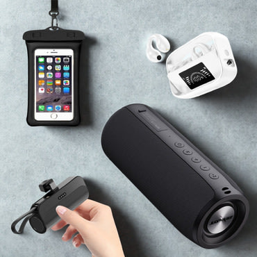 Nomad Audio Kit – Sve za nezaustavljivu glazbu: slušalice, zvučnik, powerbank i vodootporna zaštita