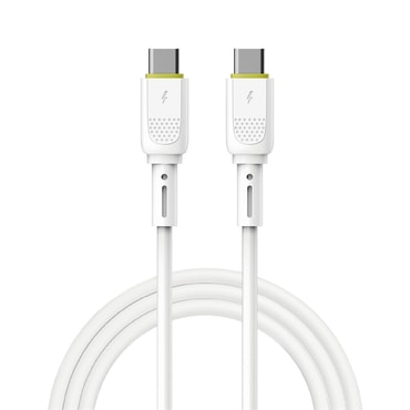 USB-C u Lightning pleteni kabel WIWU "C034" s PD punjenjem 60W i prijenosom podataka - 1,2m - bijeli USB-C u Lightning pleteni kabel WIWU "C034" s PD punjenjem 60W i prijenosom podataka - 1,2m - bijeli