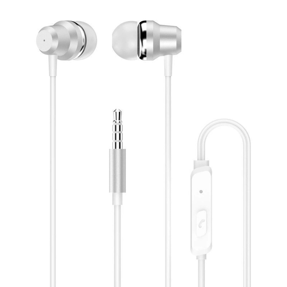 In-ear slušalice Dudao X10 Pro s 3.5 mm priključkom i upravljačem na kablu - 1.2m - bijele