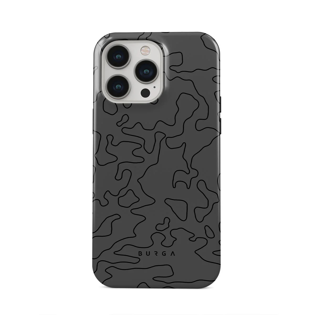 Premium maska Burga Tough "Black Rock" za iPhone 13 Pro Max