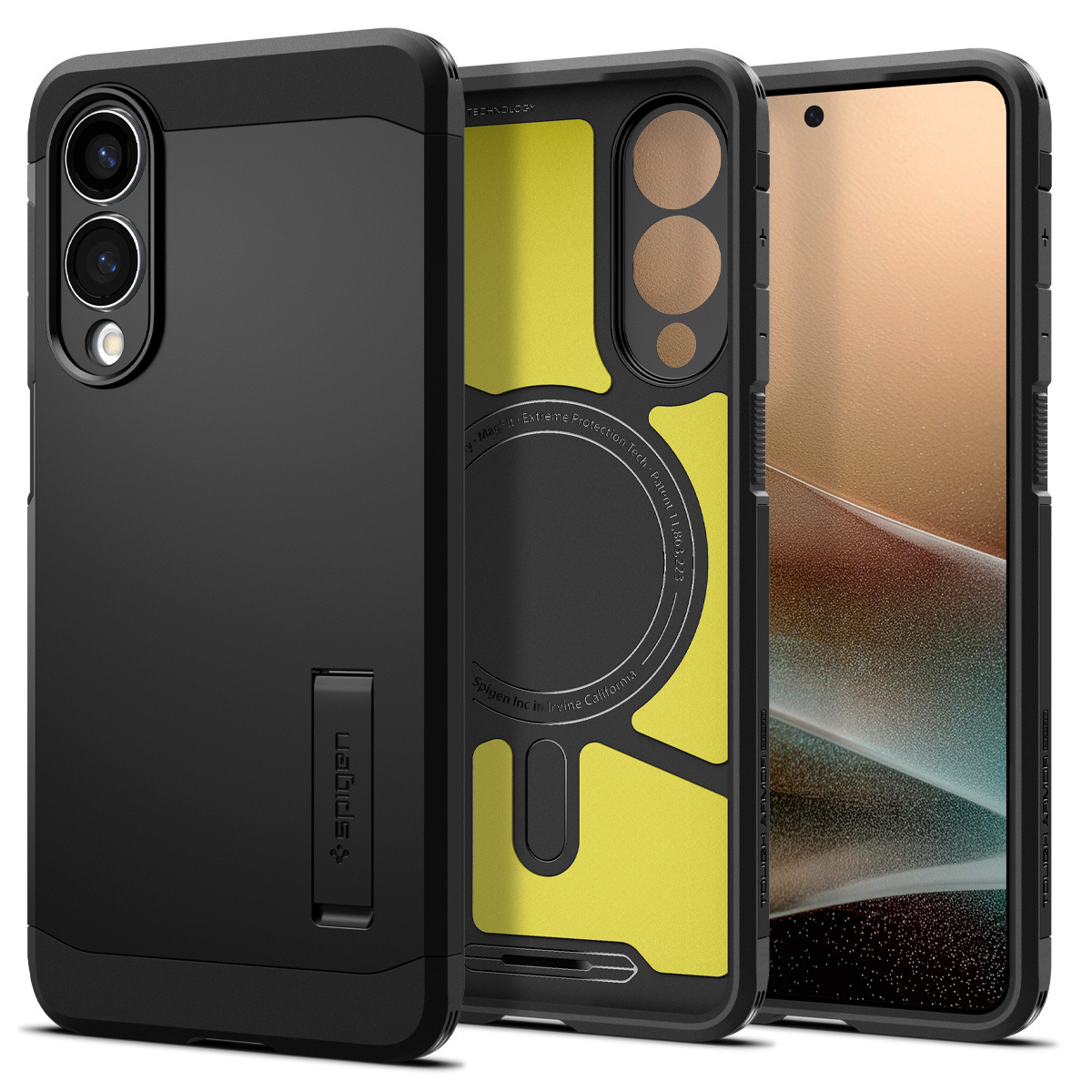 Maska Spigen "Tough Armor Mag" za Samsung Galaxy S25 Edge - black