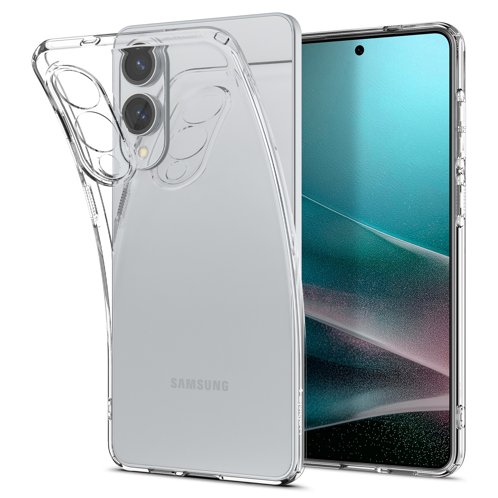Maska Spigen "Liquid Crystal" za Samsung Galaxy S25 Edge - crystal clear