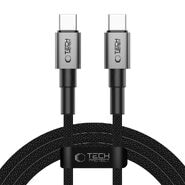 USB-C u USB-C kabel Tech-Protect "UltraBoost DNA" s PD 100W i 5A punjenjem te 480 Mbps prijenosom podataka - 2m - sivi
