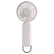 Premium prijenosni ventilator Techsuit "Handheld" iznimno mali i s tri brzine - bijeli